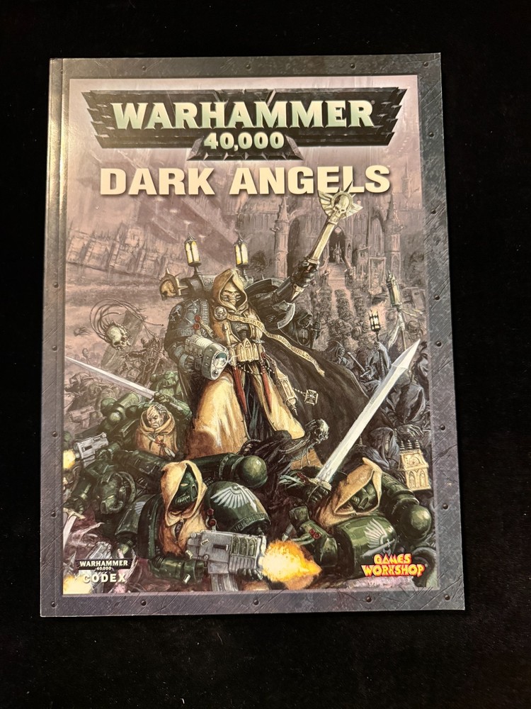 Games Workshop Warhammer 40k Dark Angels Codex Rulebook 4th Edition