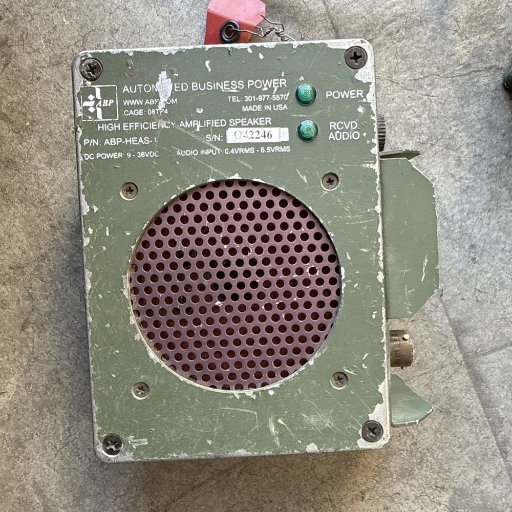 ABP-HEAS-1 HIGH EFFICIENCY AMP SPEAKER