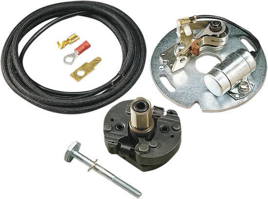DS Ignition Advance Unit Assembly w Plate Harley Low Glide 84-85