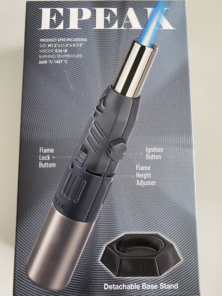 Vector EPEAK - Wind Resistant Single Jet Torch Lighter - Copper 03 - New