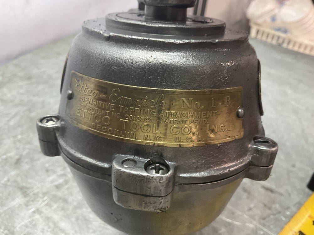 Tapping Head Ettco Emrick No. 1B Mt2 MT3