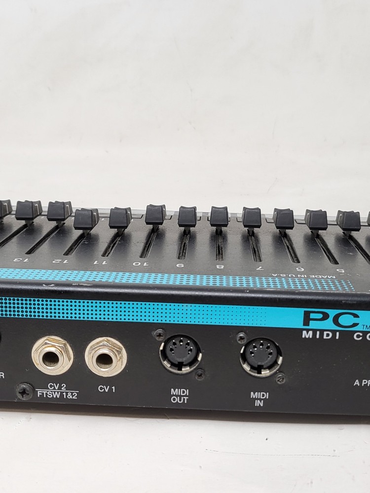 Peavey PC1600 MIDI Control Surface Powers On Error Message Tested READ PARTS