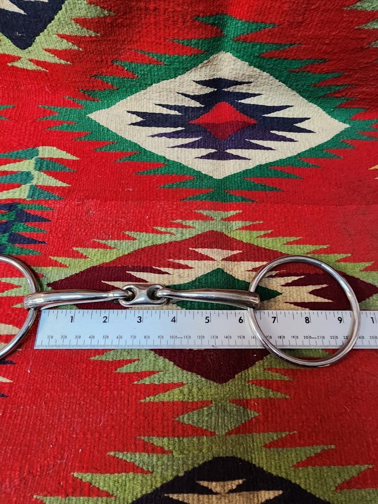 JOHN DEWSBURY KANGAROO BIT LOOSE RING FRENCH LINK SNAFFLE 6"