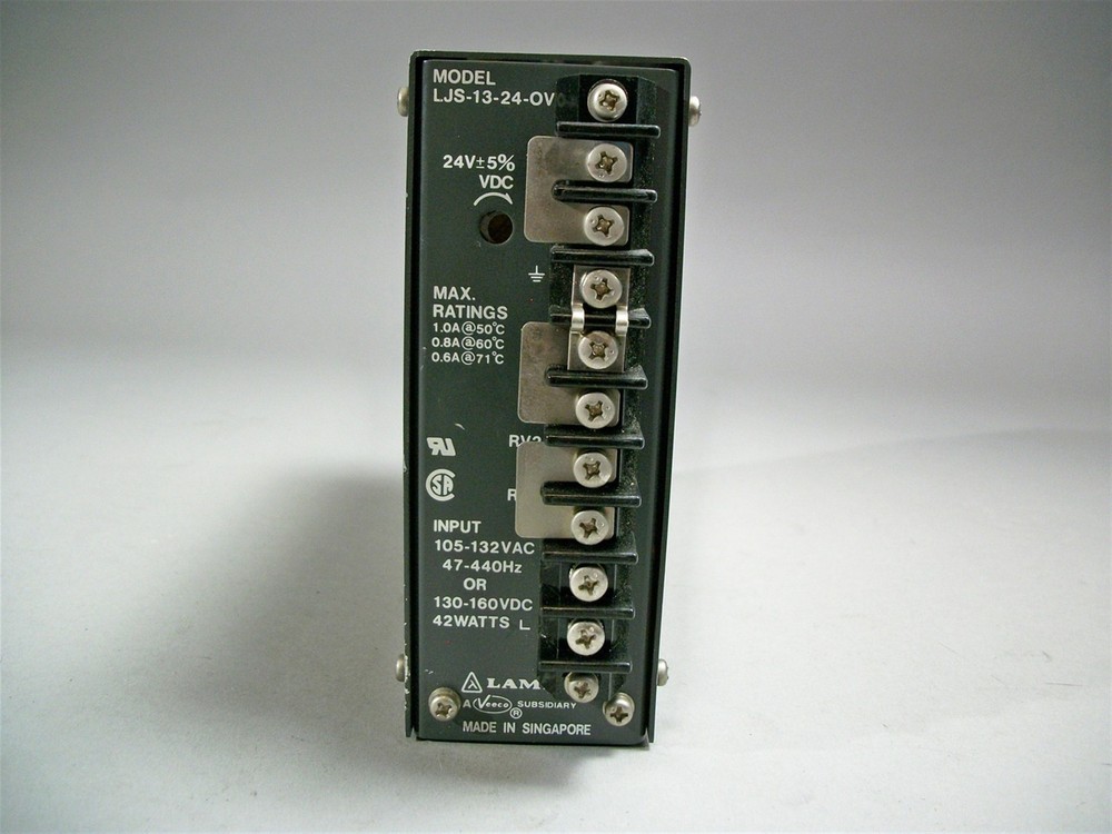 Lambda LJS-13-24-OV Regulated Power Supply 24V +/- 5% 1 Amp - Used
