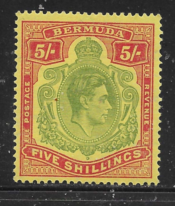 BERMUDA       SG 118A            PERF 14      MINT LIGHTLY HINGED