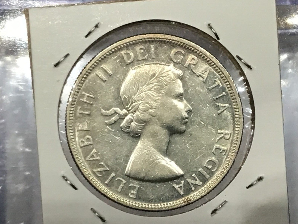 1954 Canada Silver Dollar BU B1117