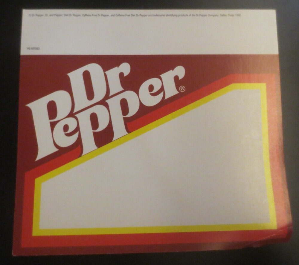 3 DIfferent Dr Pepper Store Price Tags