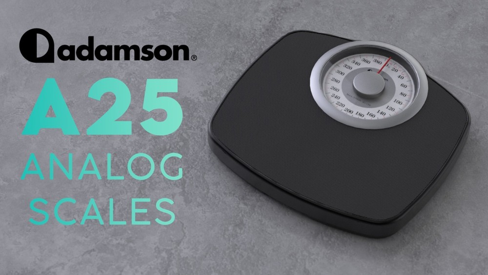 High Precision Bathroom Scale - 400 LB Capacity - 5.3" Dial, Anti-Skid Surface,