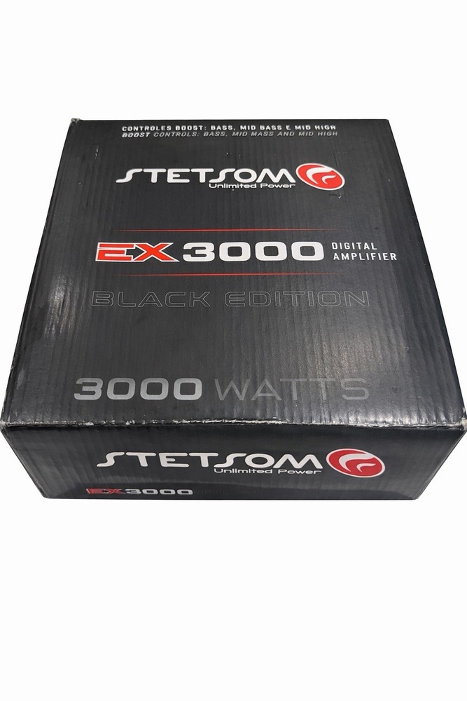 Stetsom EX 3000 Digital Amplifier Black Edition