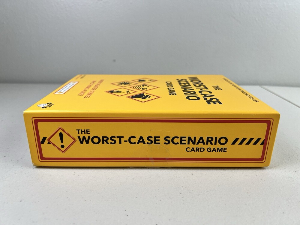 The Worst-Case Scenario Card Game NEW **OPEN BOX**
