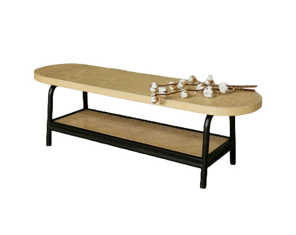 Rattan Bench