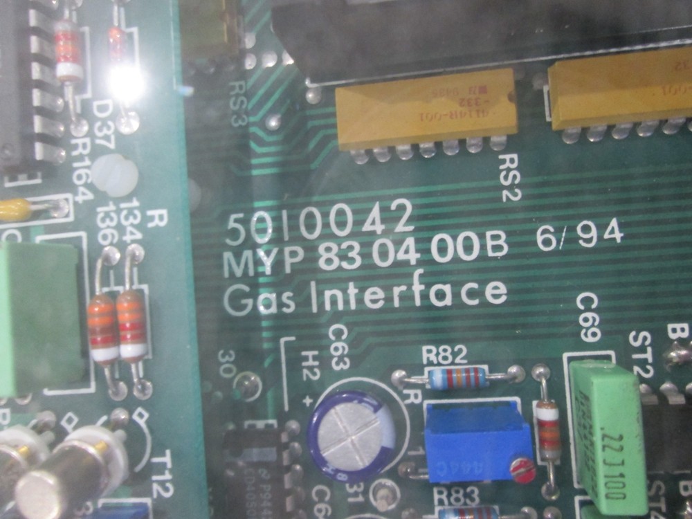 Semy Engineering Gas Interface PCB, MYP830400B with Case and Process Box, Used