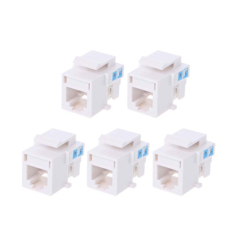 5Pcs Tool-free Telephone Module RJ11 CAT3 Voice Module Adapter Extender