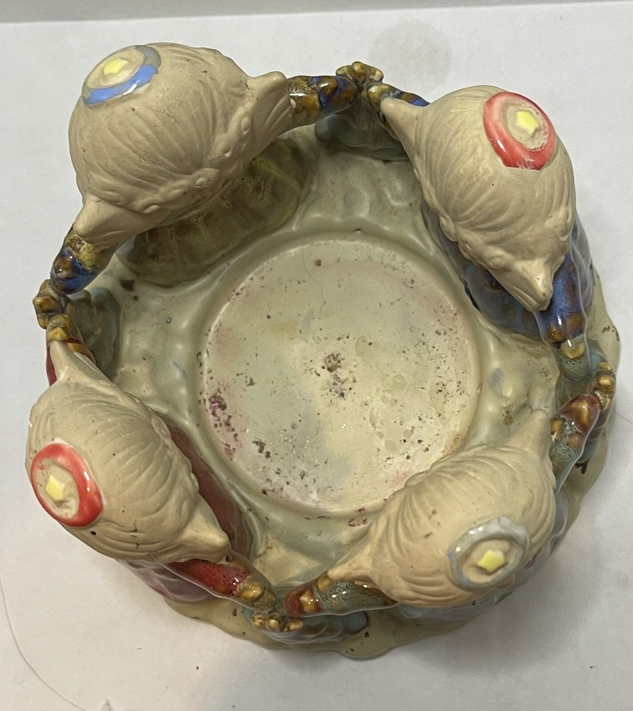 Ceramic Angels And Christmas Tree Pillar Candle Ring Holder