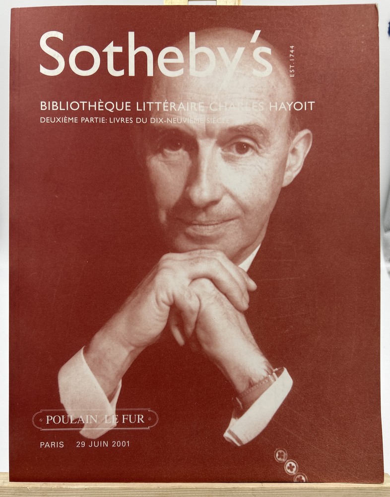 Sotheby’s Catalog: Charles Hayoit Collection- June 2001