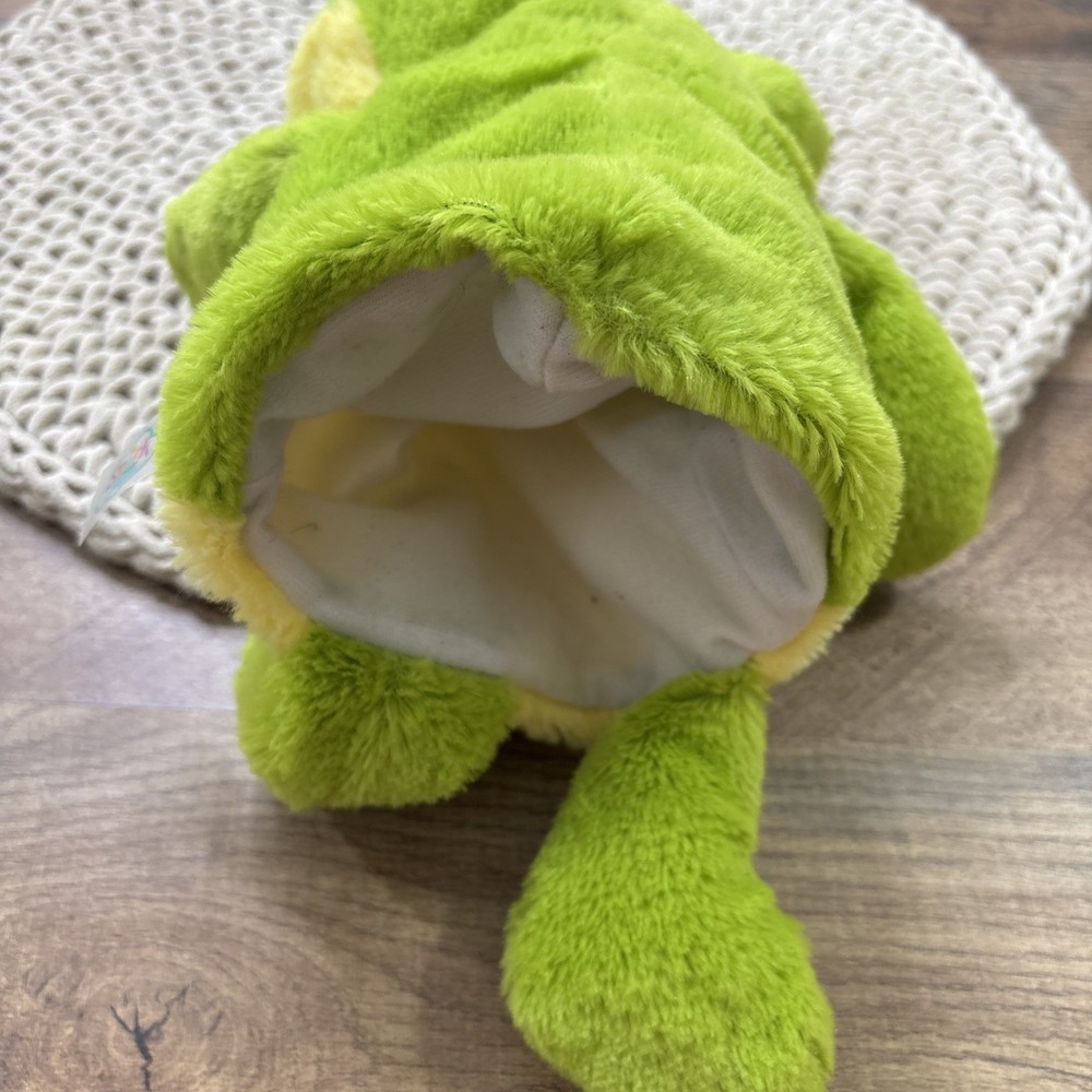 Spark Create Imagine Green Frog Plush Hand Puppet 12”