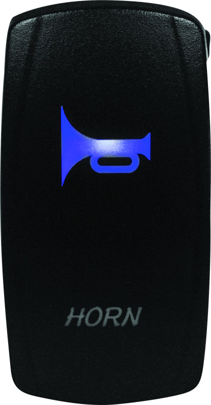 DragonFire Racing Lighted Switch Horn On/Off Blue