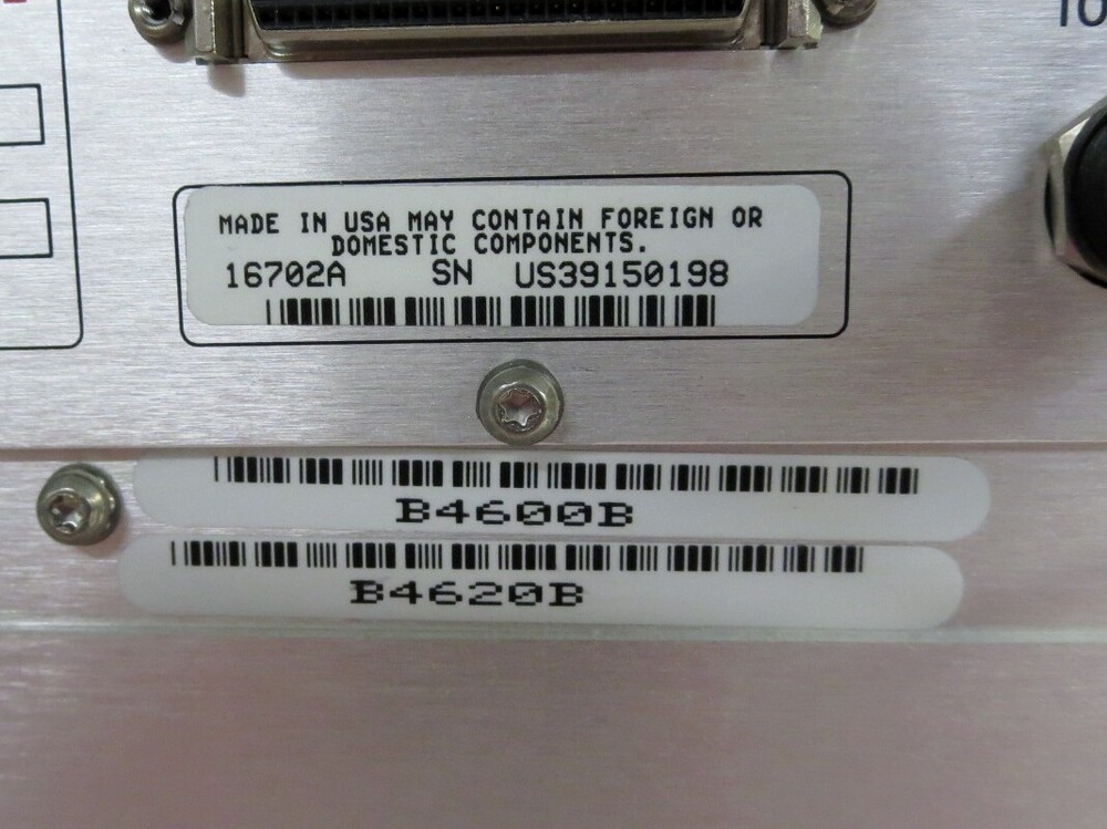 HEWLETT-PACKARD 16702A Logic Analyzer Mainframe