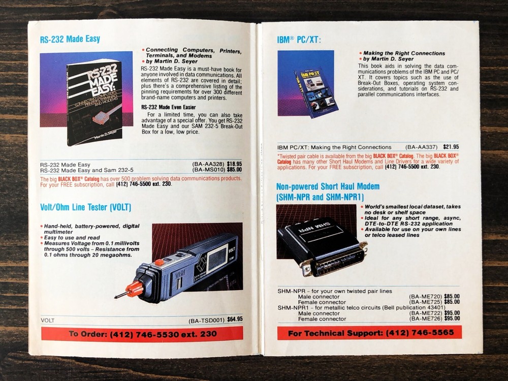 Little Black Box Catalog (1985)