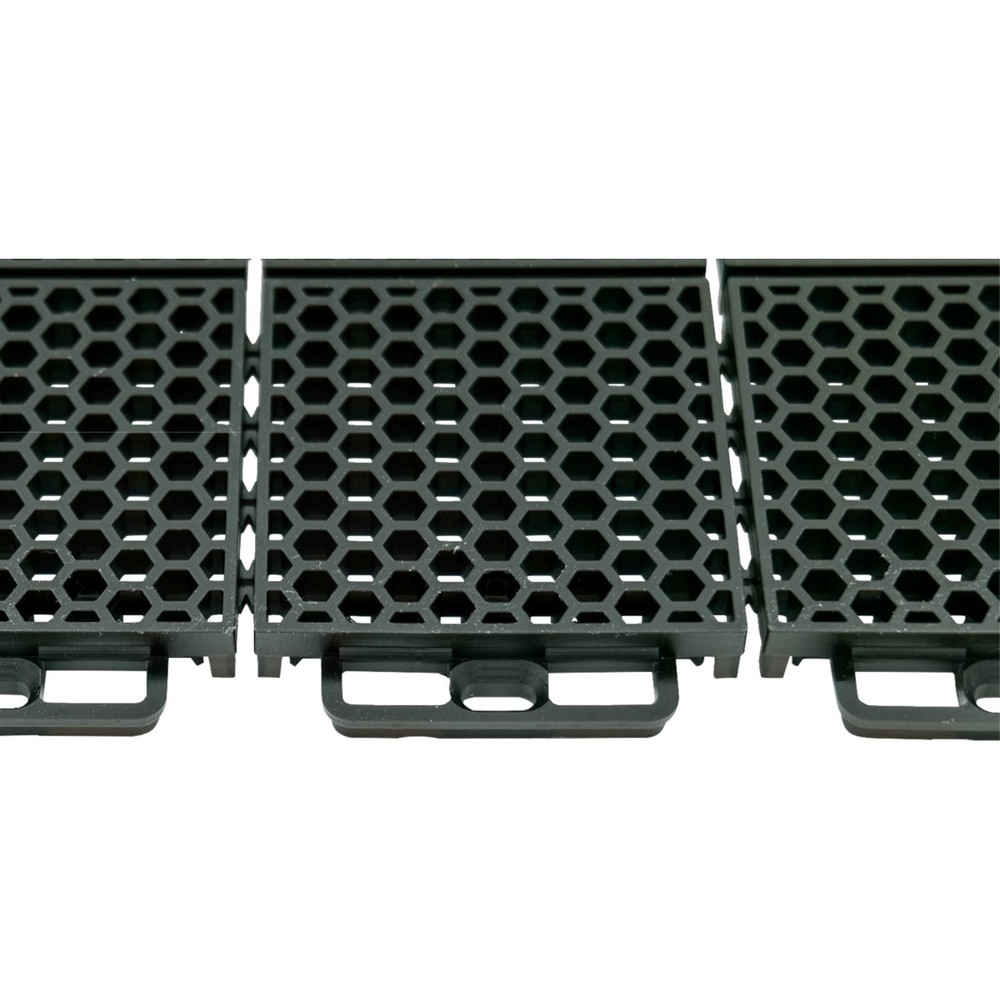 Caliber Protech Flooring - Smooth - 8/Piece - Black 13610-1