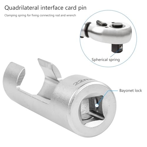 9Pcs Automotive O2 Oxygens Sensors Socket Offset Wrench Remover Tool and