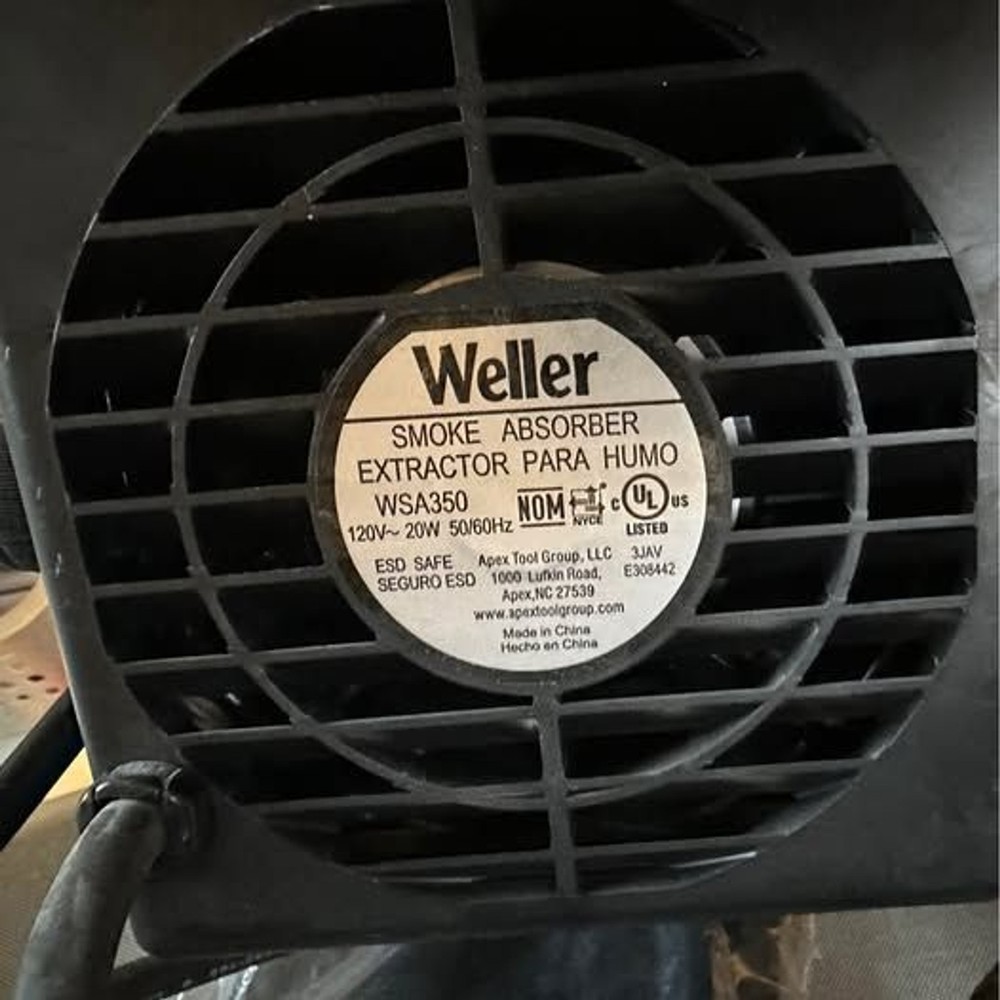 Weller fume extractor