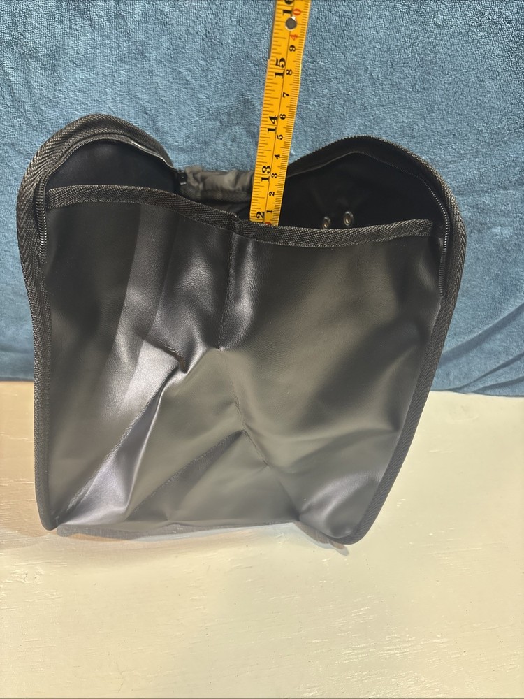 Replacement storage bag for a 3-wheel rollator walker.