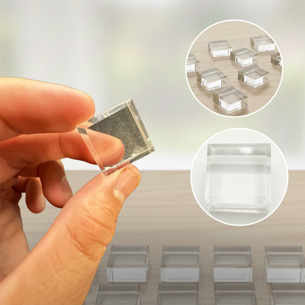 15 Pcs Acrylic display base .75 inches