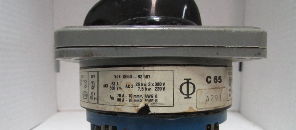 EDPAC / Kraus & Naimer C65 Rotary Switch