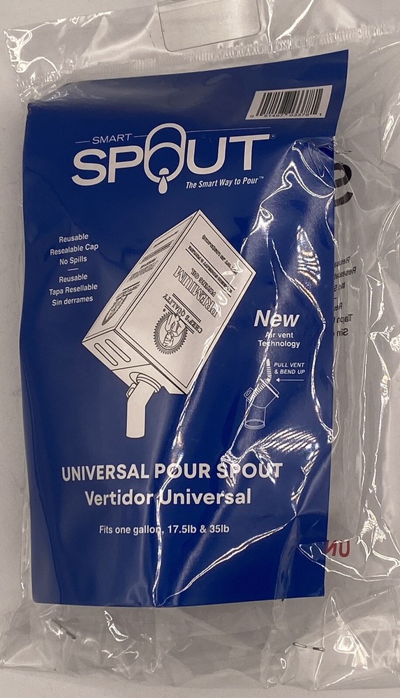 SMART SPOUT - SMRT1-CLR - BULK CONTAINER SPOUT - 2 PIECES