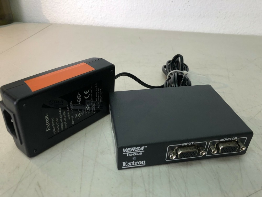 Extron P/2 Da2xi MT UXGA Distribution Amplifier Versa Tools Audio Output