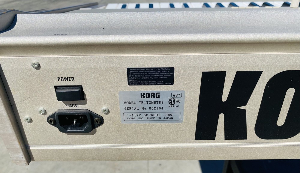 KORG Triton Studio ST88 Keyboard Music Workstation/Sampler