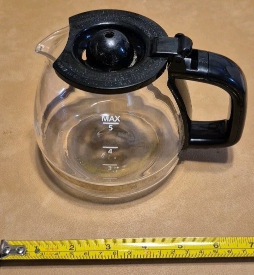 coffee Pot 5 cup carafe Replacement Pitcher Only