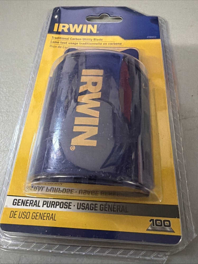 IRWIN Tools 2083200 Carbon Standard Utility Blade-100 pack