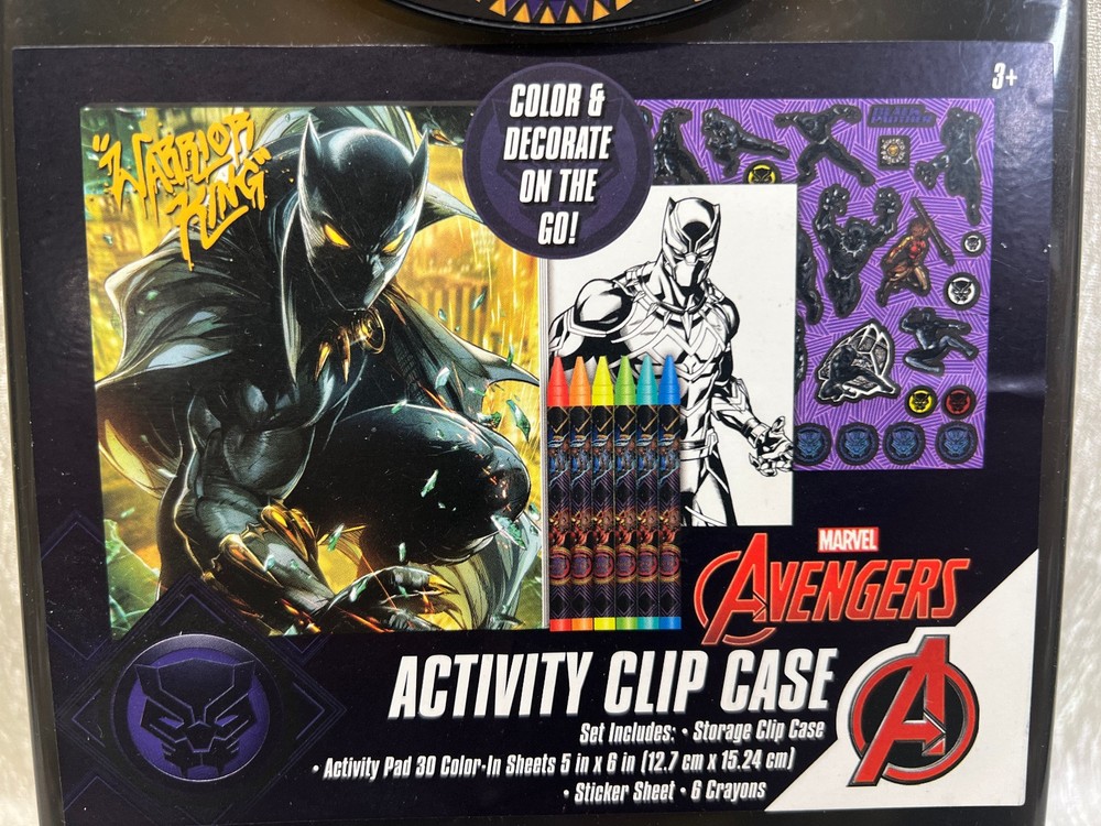 Marvel Avengers Warror King Activity Clip Case