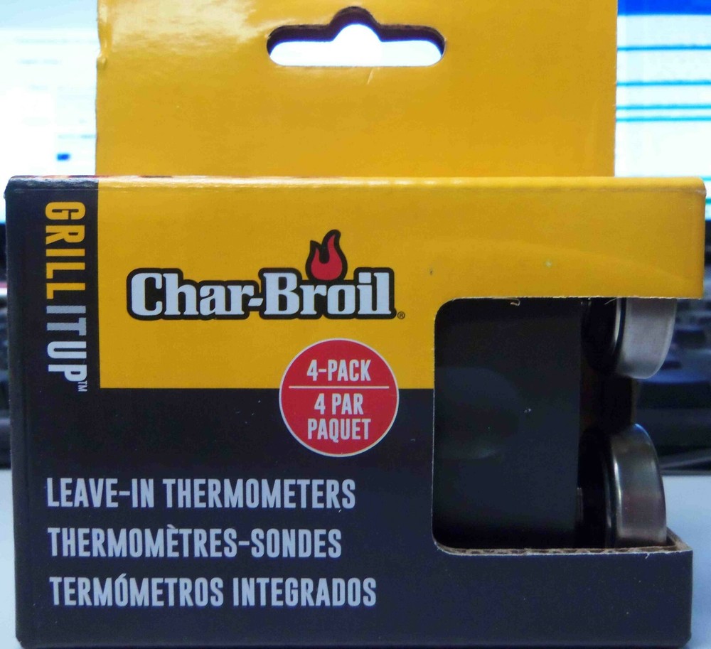 Char-Broil 4-Pack Leave-in Meat Thermometers