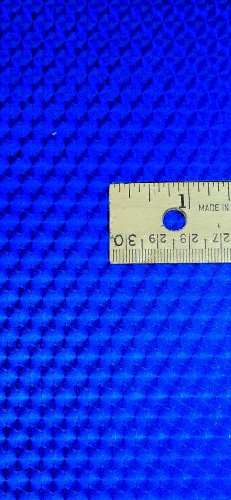 Royal Blue Small Engine Turn Sign Plotter Cutter 24" x 10'