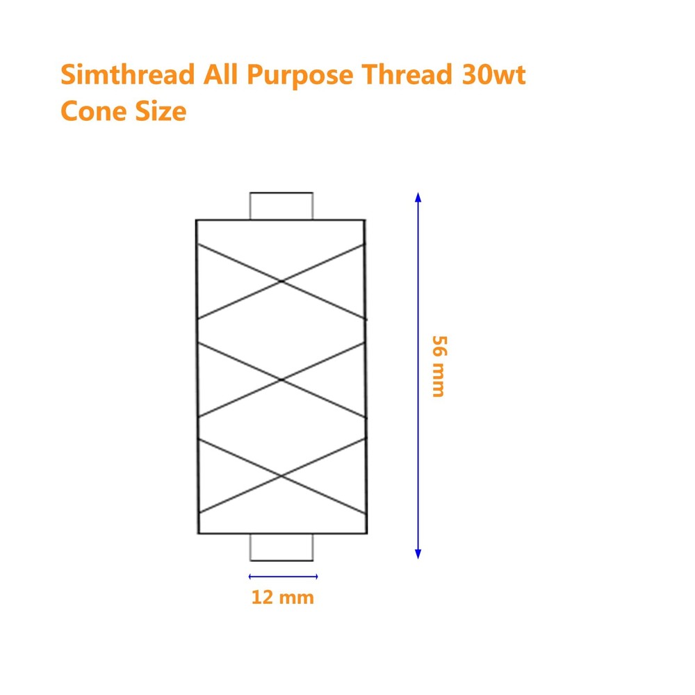 All Purpose Polyester Thread 400 Yard Spool for Sewing Crafting Copper