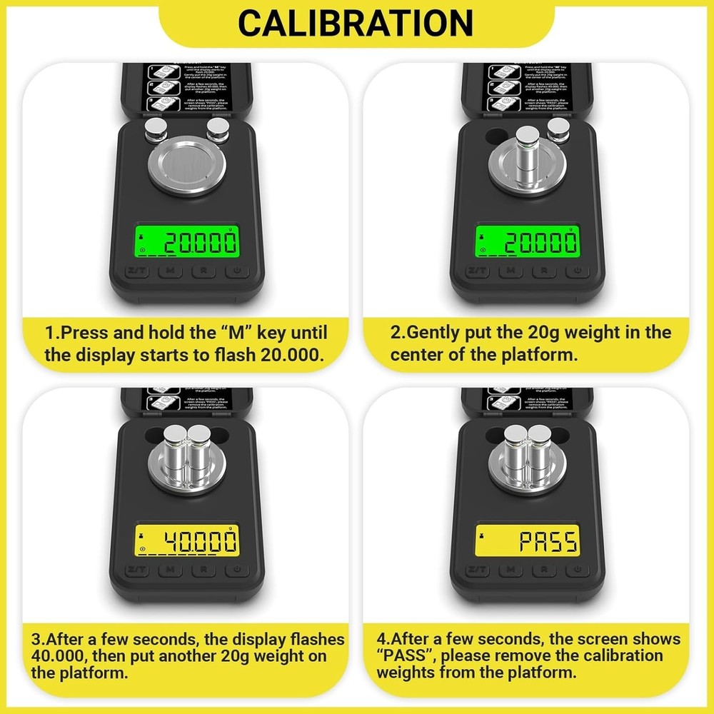 Versatile Milligram Scale with 3 Backlight Colors for Reloading and More