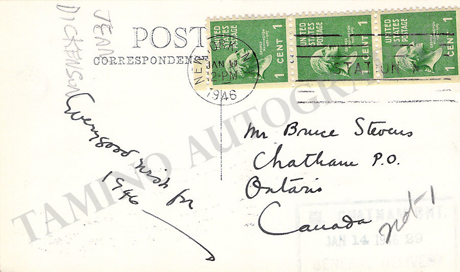 Dickenson, Jean - Signed Photograph