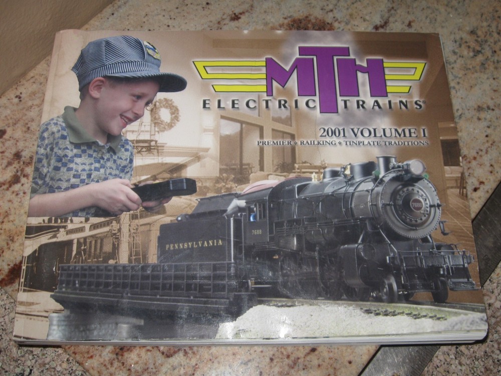 MTH Model Train Catalogs- 2001 & 2002