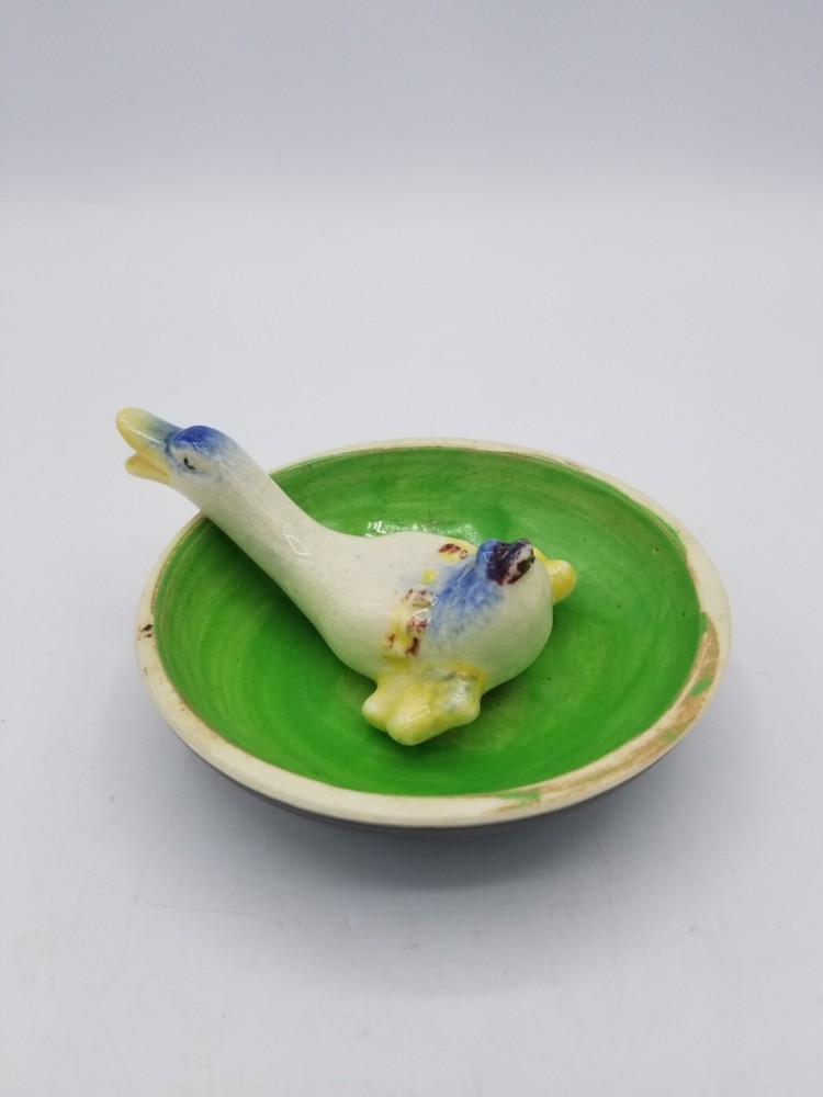 Vintage Duck Trinket Dish