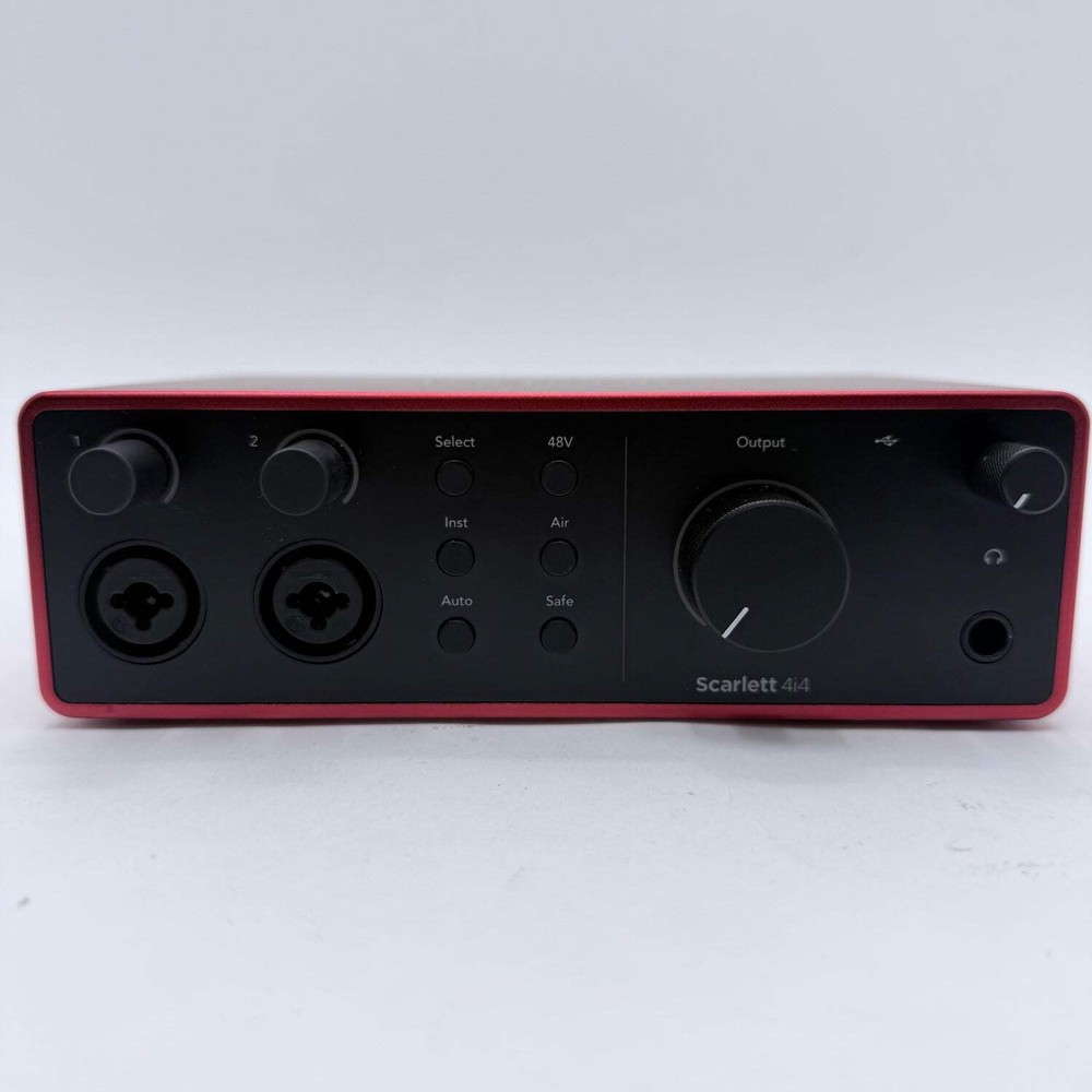 Focusrite Scarlett 4i4 4th Gen USB Audio Interface