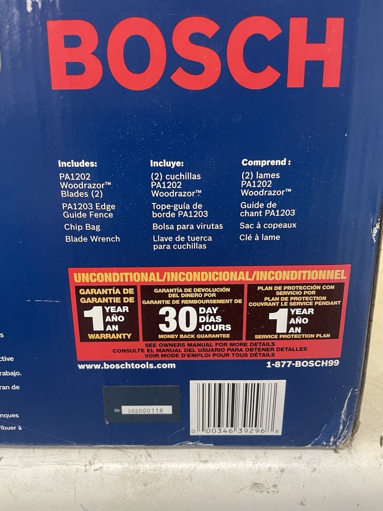Bosch 6.0 Amp Planner