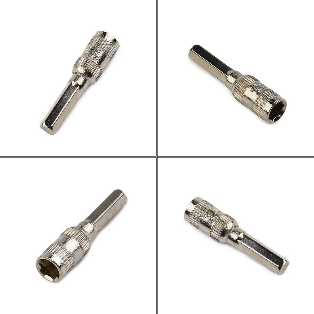 Hex Socket Hand Hex Parts Replacement Shank Socket 2.5/3/3.5/4/4.5/5mm