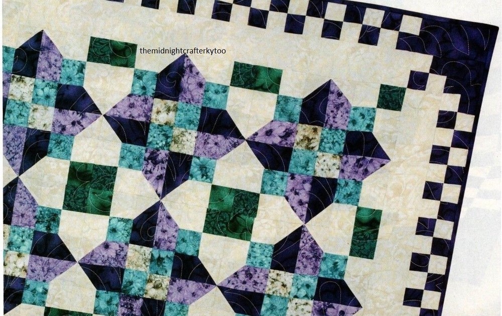 Rare Gems Quilt Pattern Pieced LH