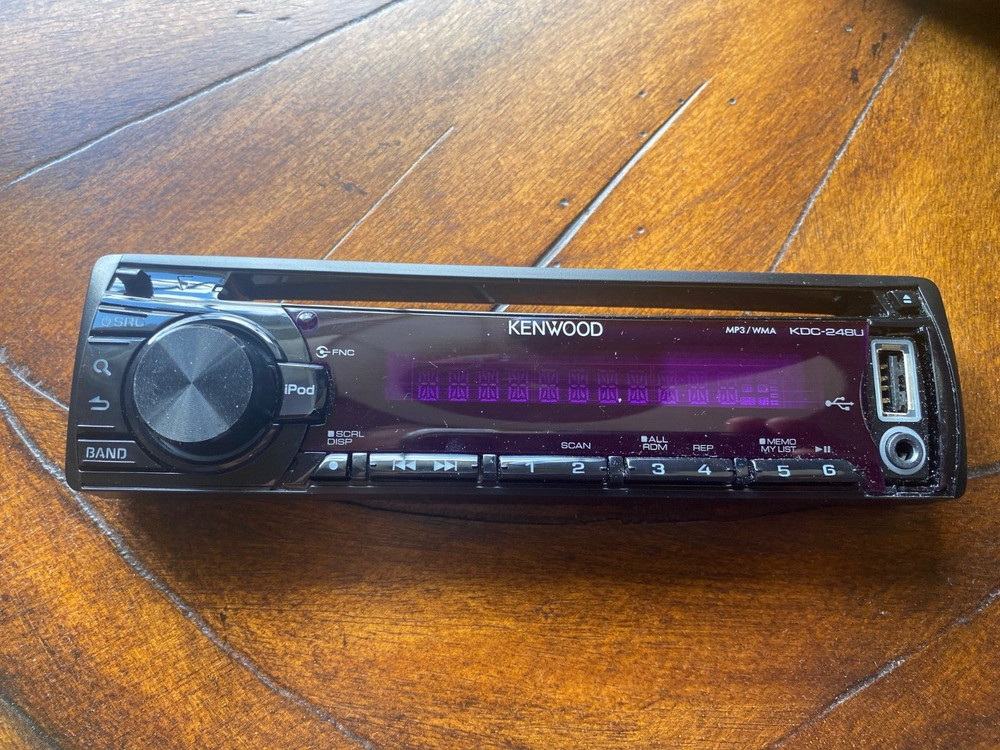 KENWOOD KDC-248U Car Stereo CD-Receiver with USB Interface