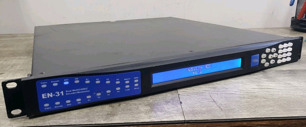 Powers Up* ADTEC EN-31 / MP2 Dual MultiCODEC Encoder/Modulator v2.01.11 UNTESTED