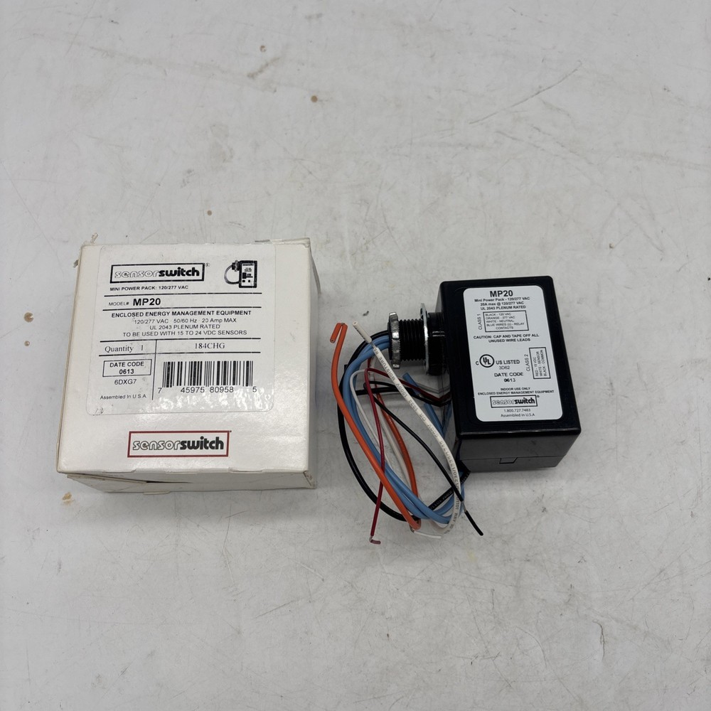 Sensor Switch Lighting Mini Power Pack MP20 120v 277v