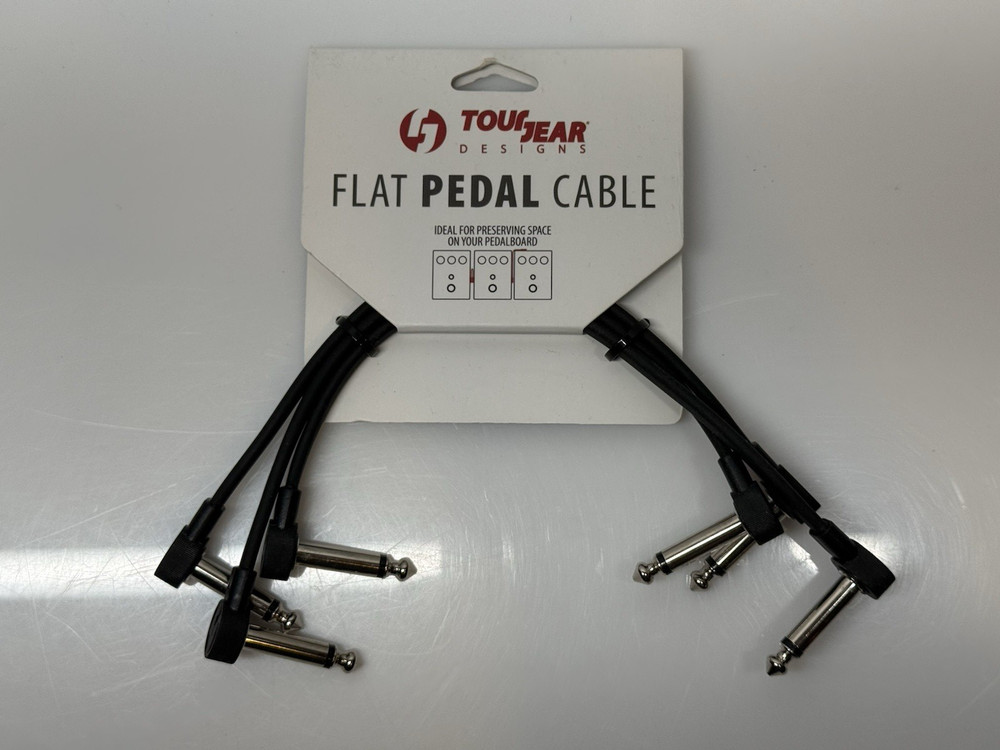 Tour Gear Design 8" Flat C-Shape Pedal Cable - 3 Pack